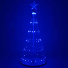 12-ft. Blue LED Animated Outdoor Lightshow Christmas Tree