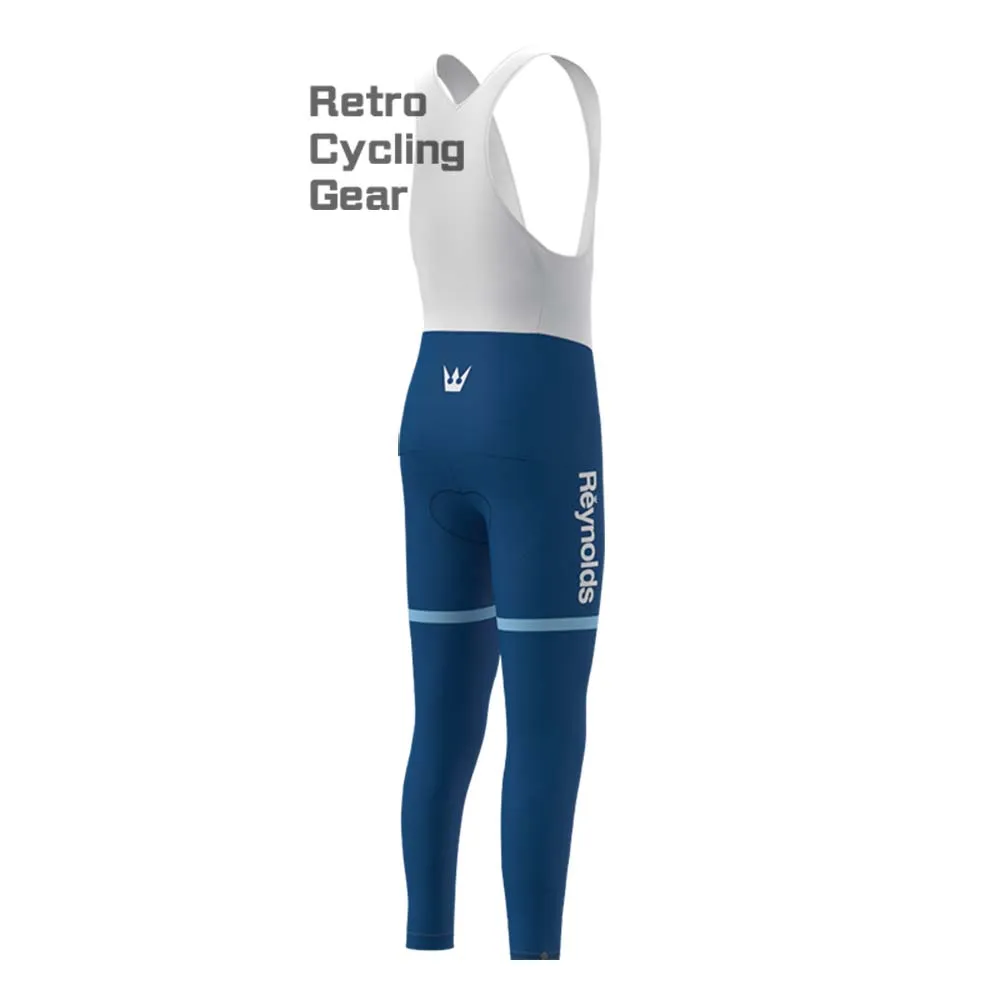 1990s blue Reynolds Retro Bib Cycling Pants