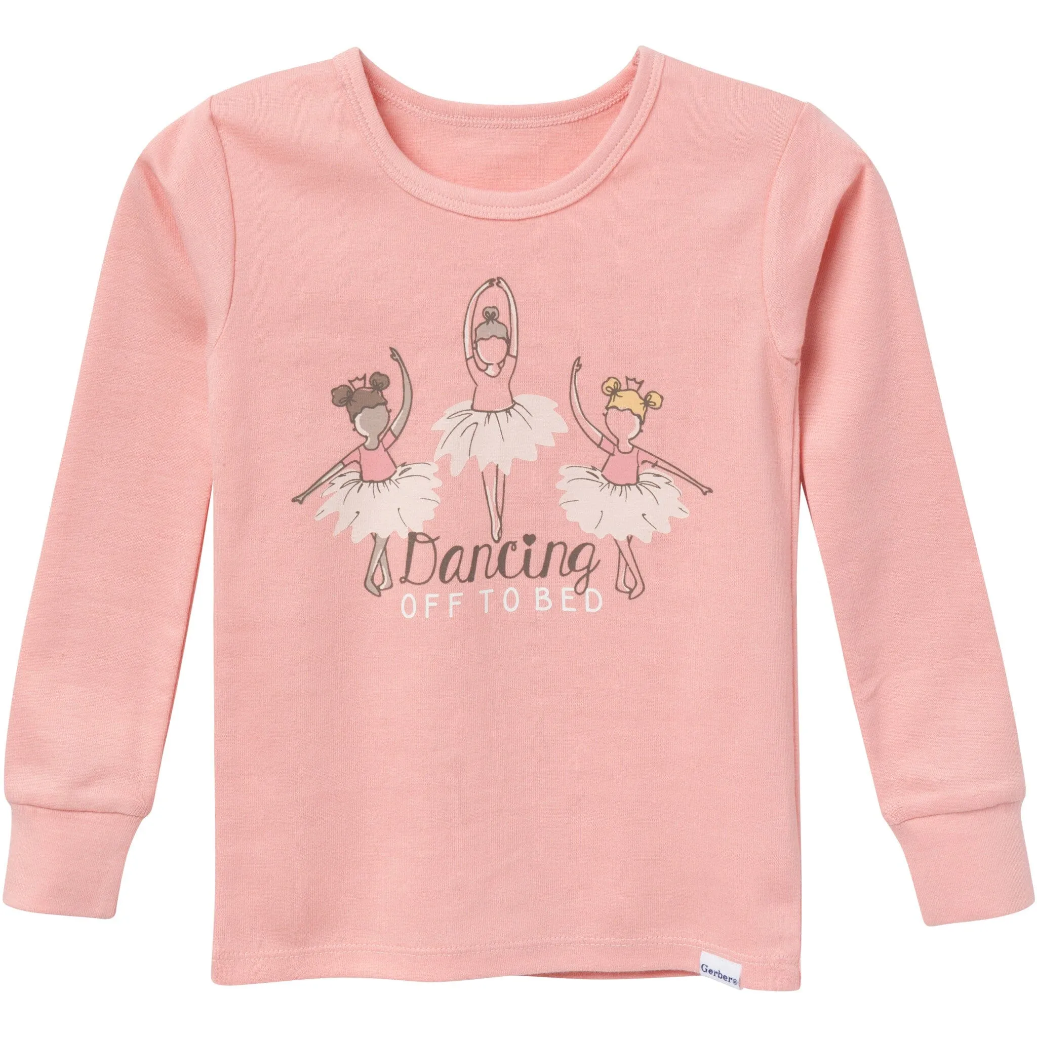 4-Piece Infant & Toddler Girls Ballerinas Tops and Pants Sets