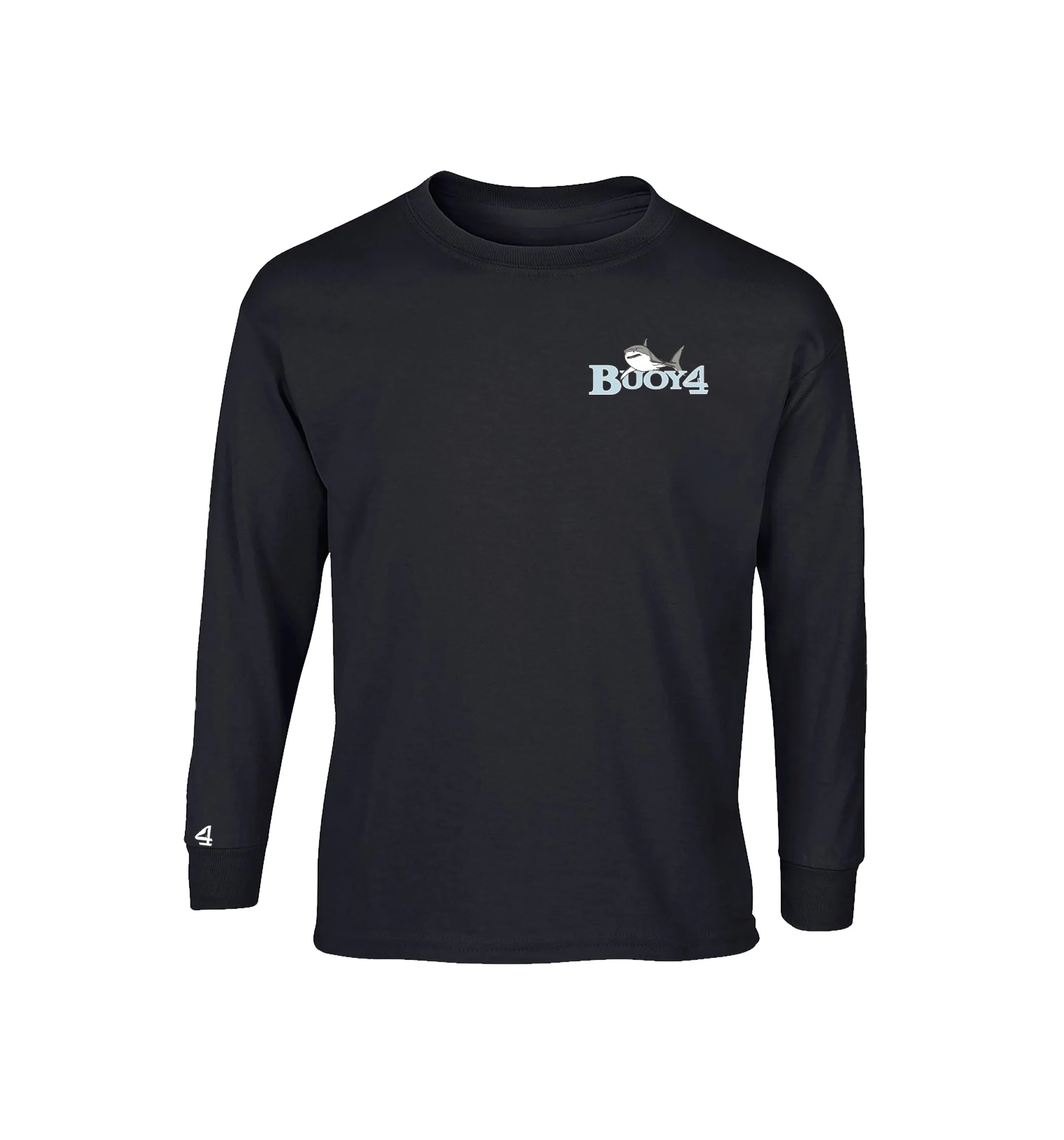 Adult Black - Saltwater Fish - Long Sleeve