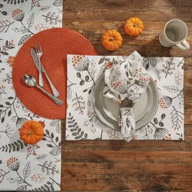 Autumn Foliage Placemat Set