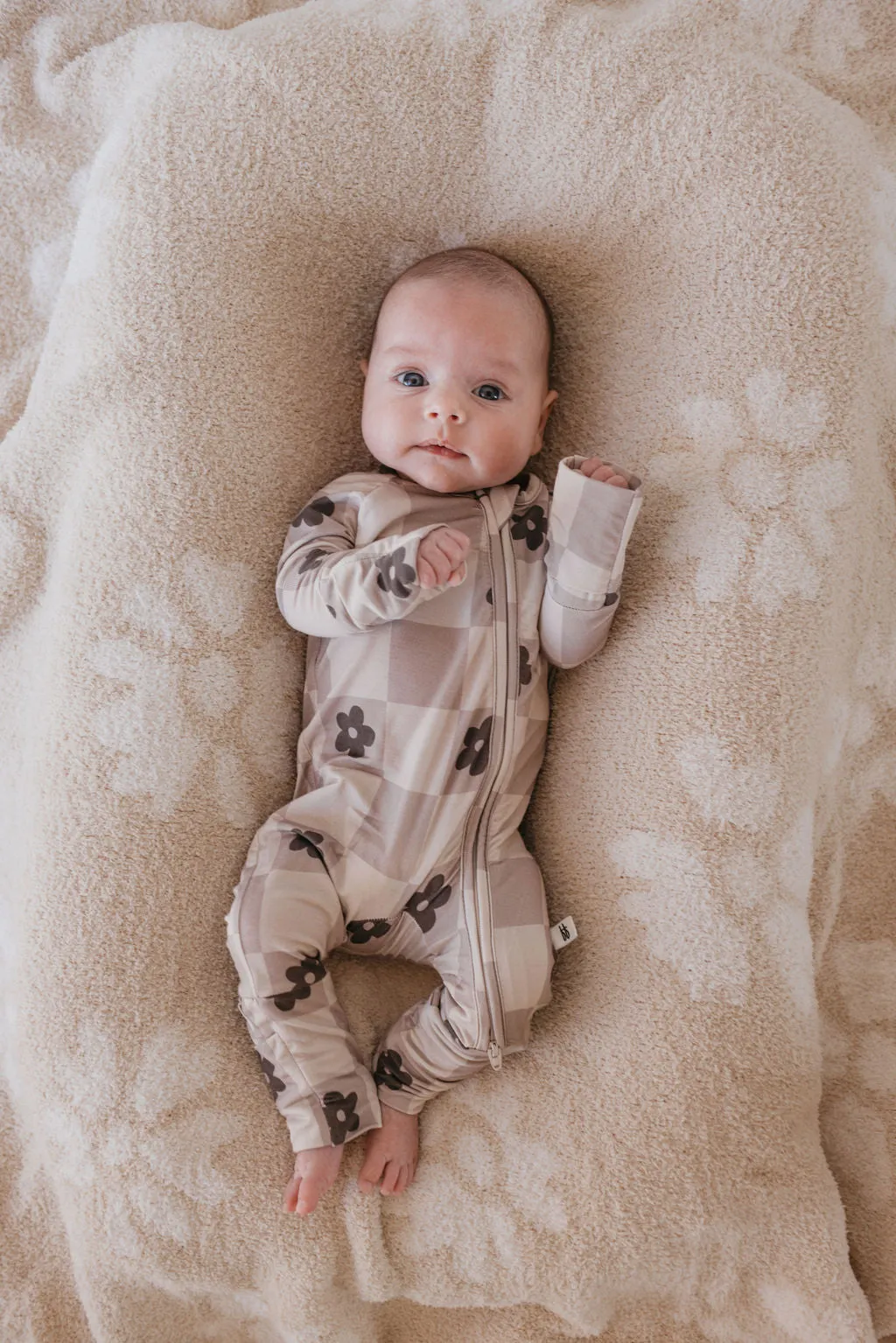 Bamboo Zip Pajamas | Flower Child