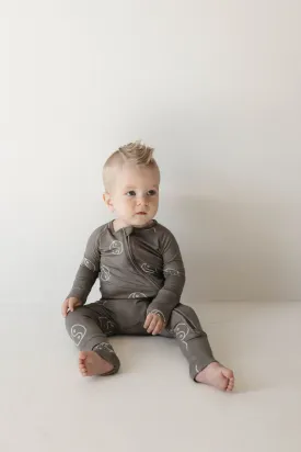 Bamboo Zip Pajamas | Sage Yin Yang