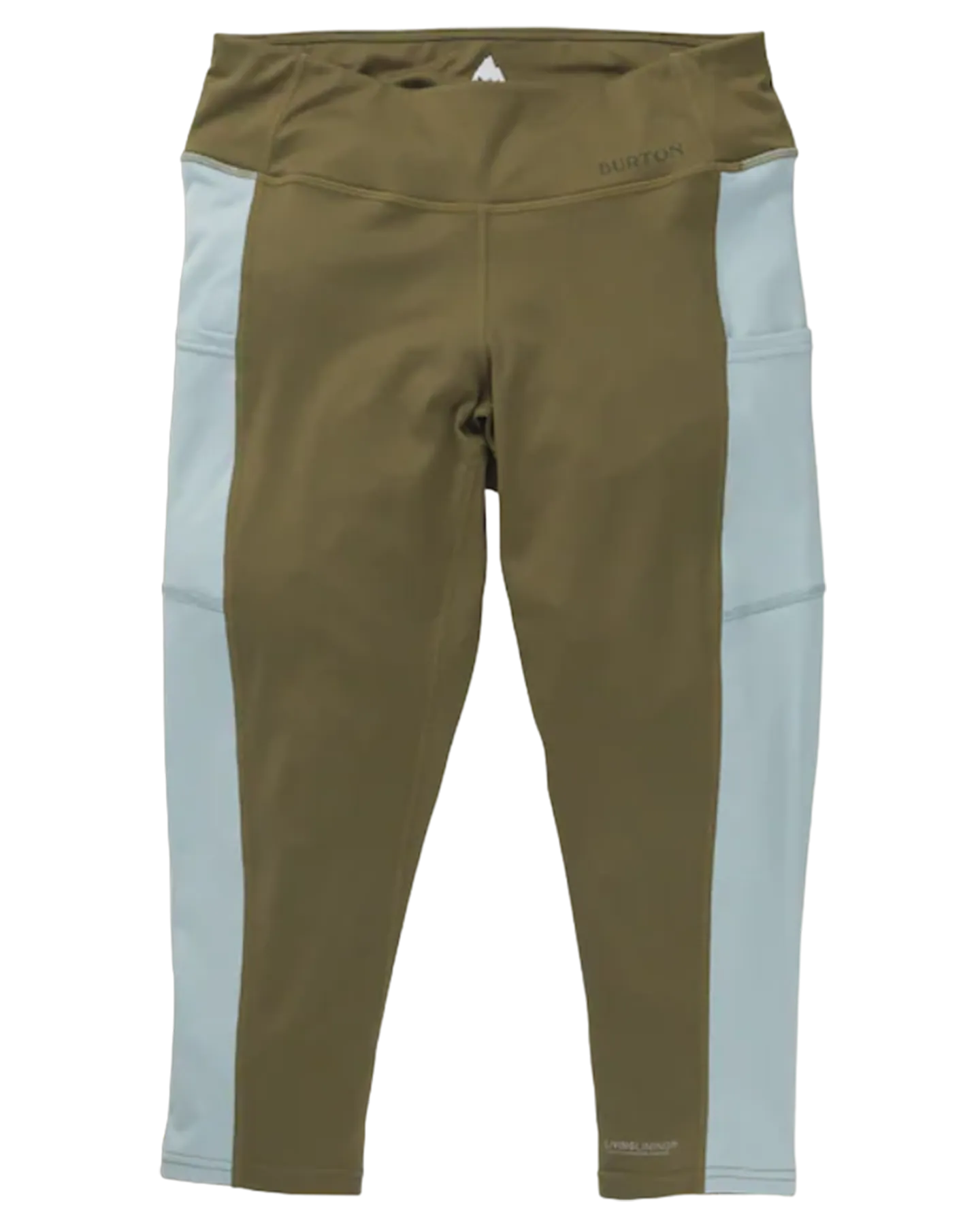 Burton Midweight x Base Layer Pants Women's - Martini Olive / Ether Blue