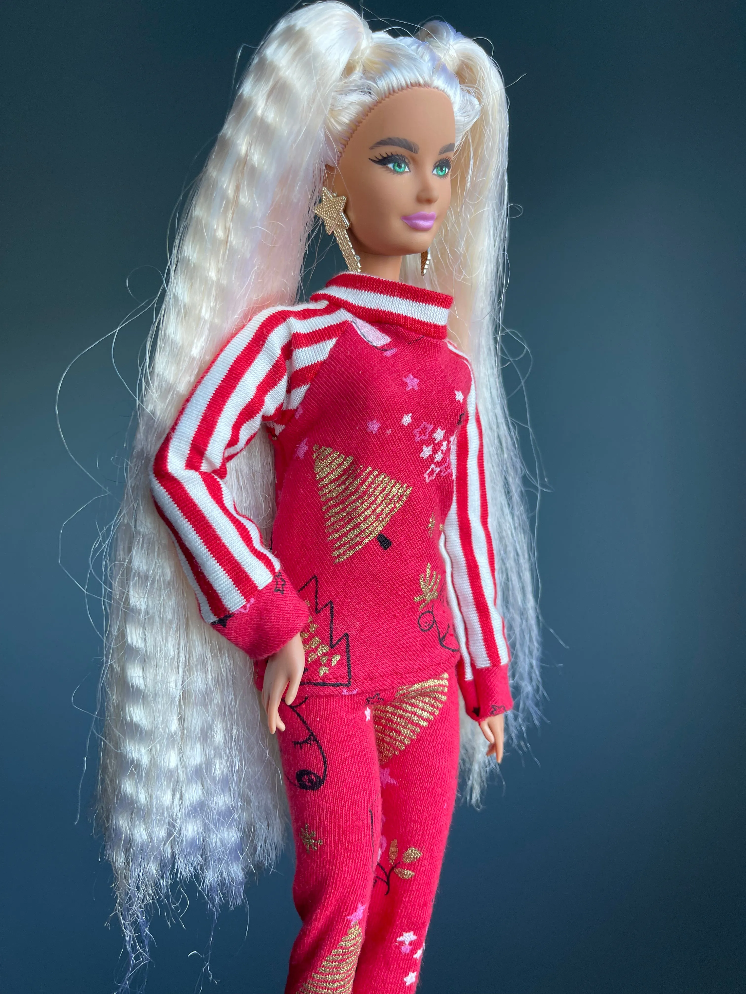 Christmas pajama for Barbie