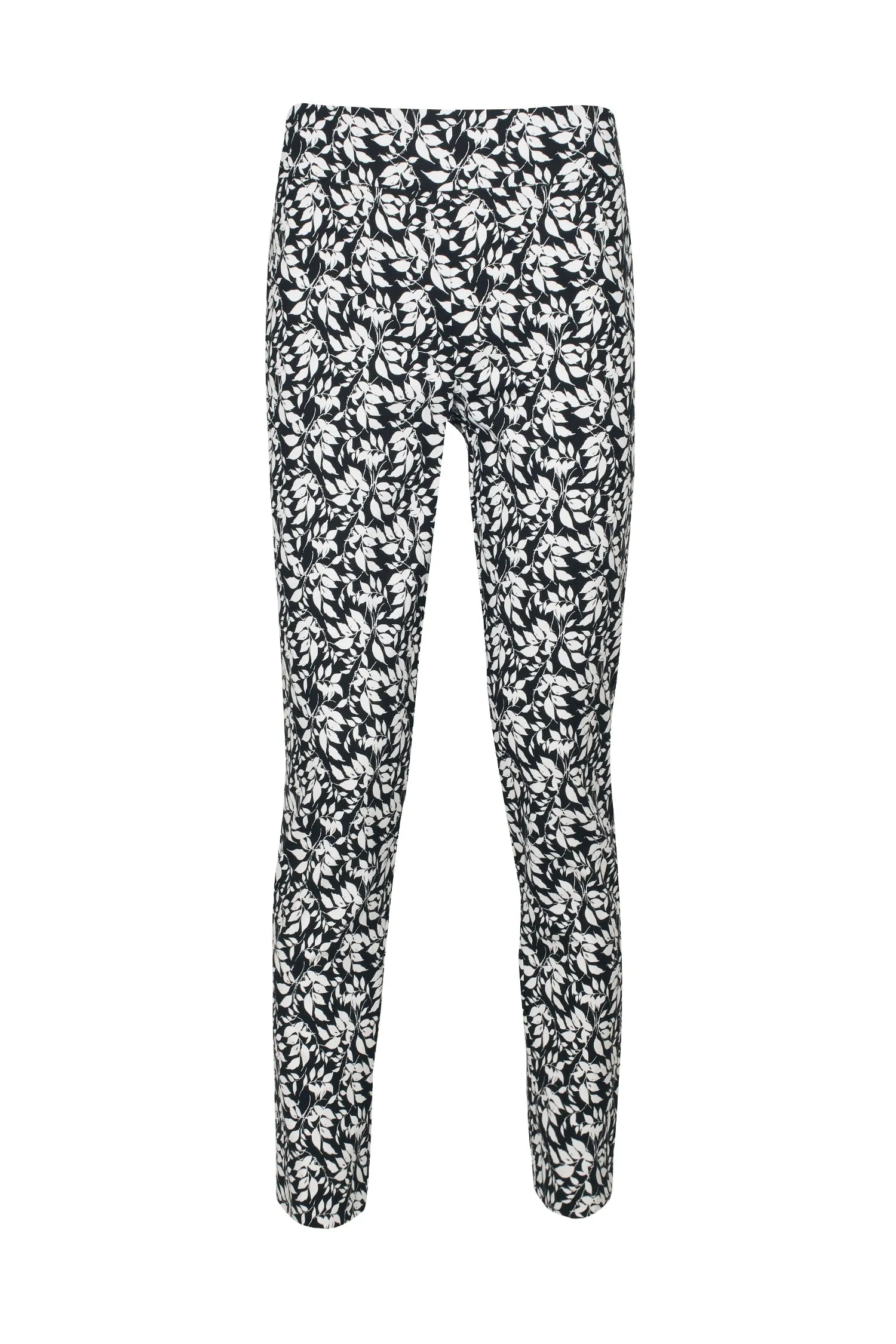 Counterparts Mid Banded Waist Multi Print Stretch Rayon Pants