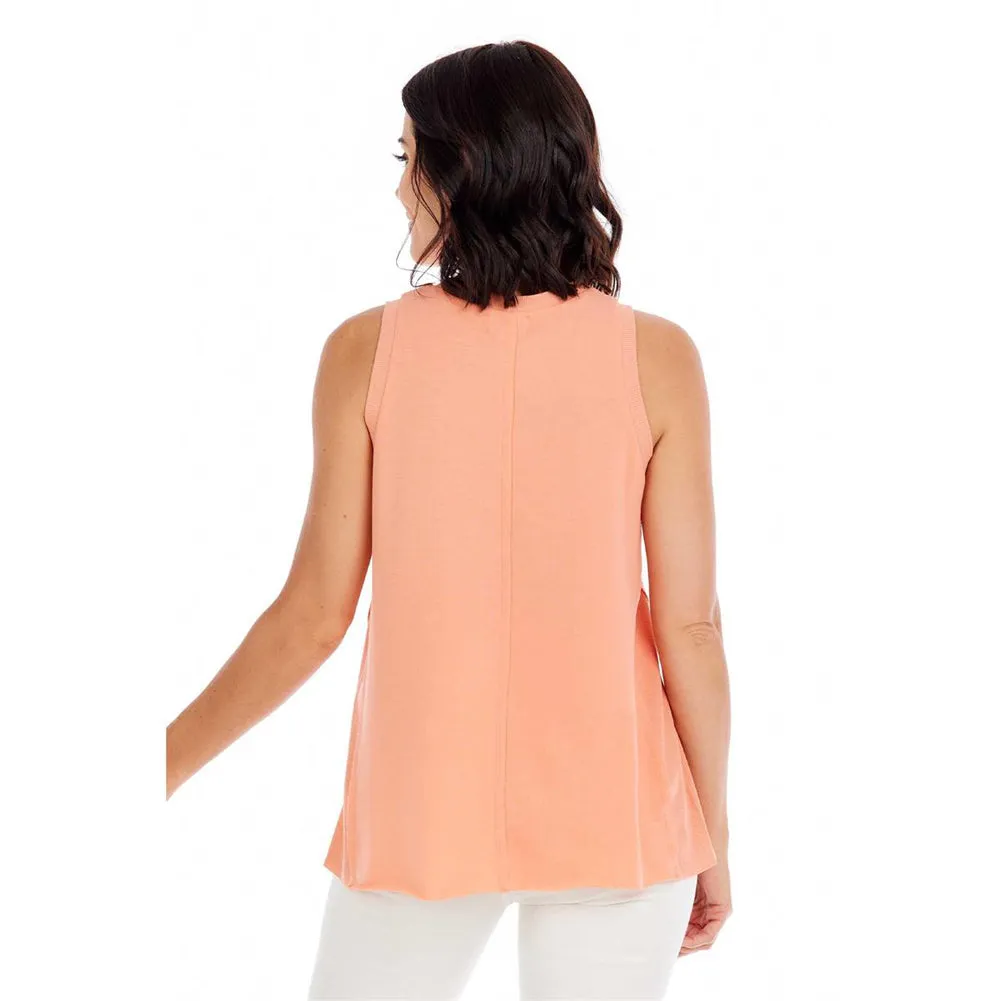 Dempsey Swing Tank in Peach by Mud Pie