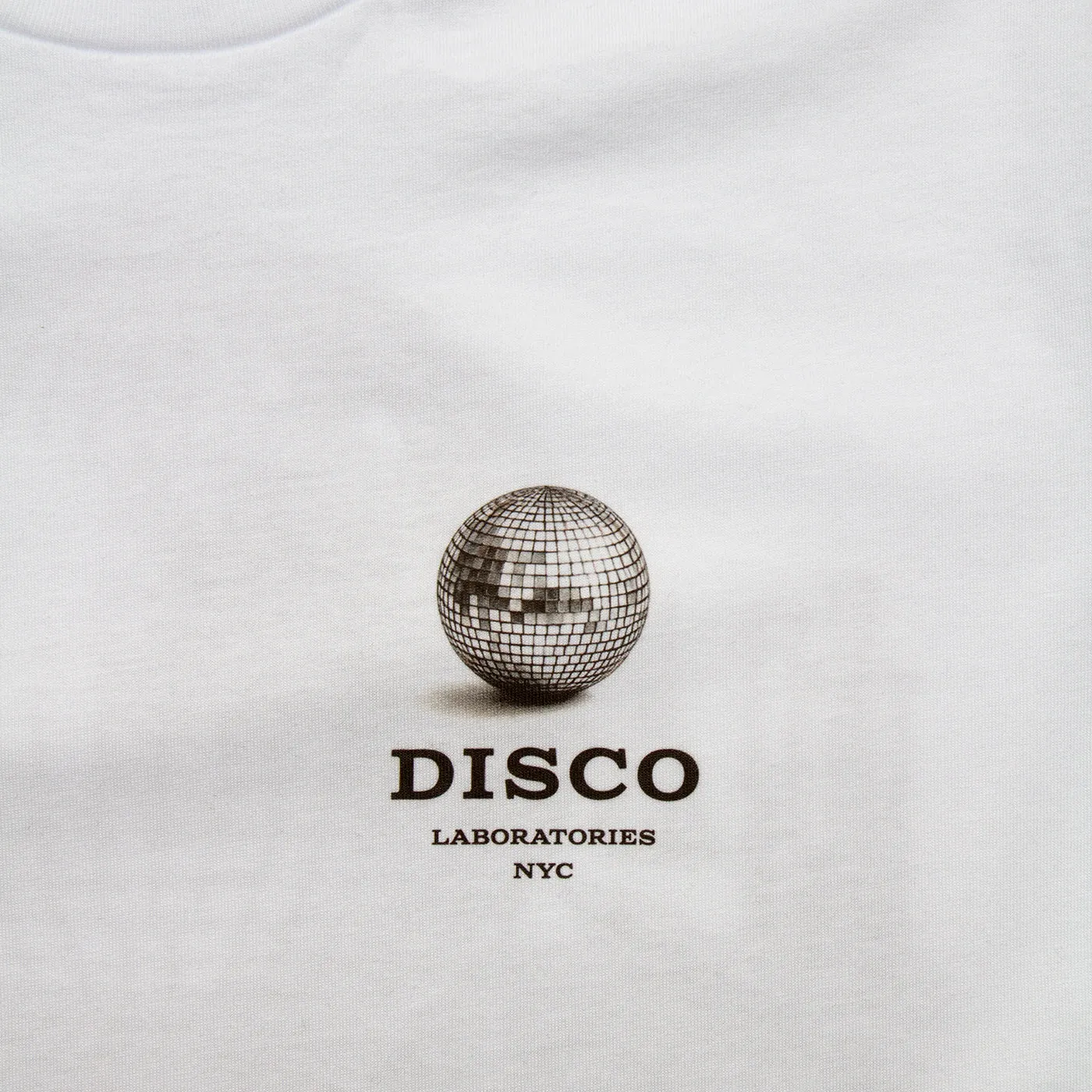 Disco Labs NYC Back Print - Tshirt - White