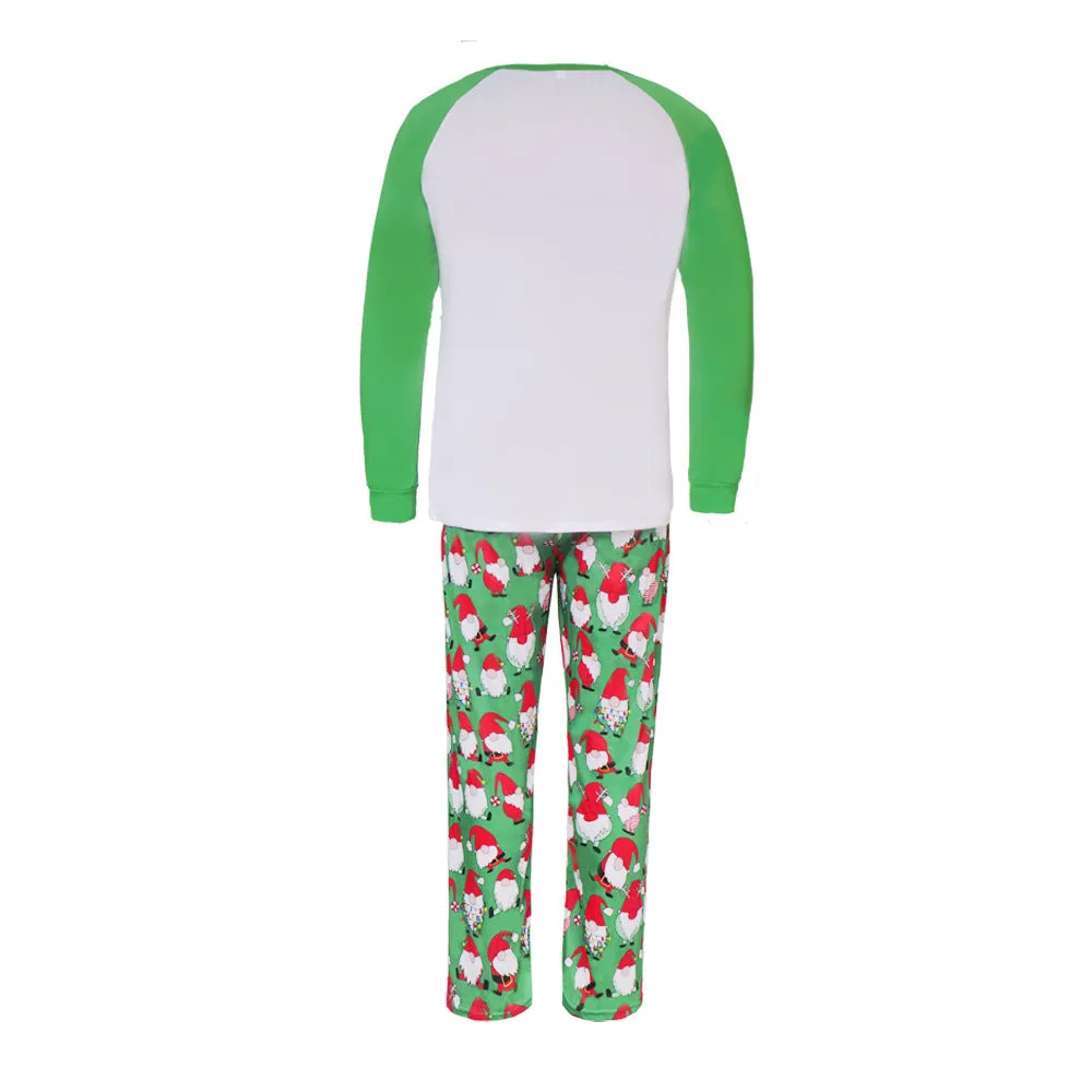 Family Matching Santa Claus Pajamas Set