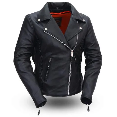 FIL103MNZ | Allure - Women's Motorcycle Leather Jacket