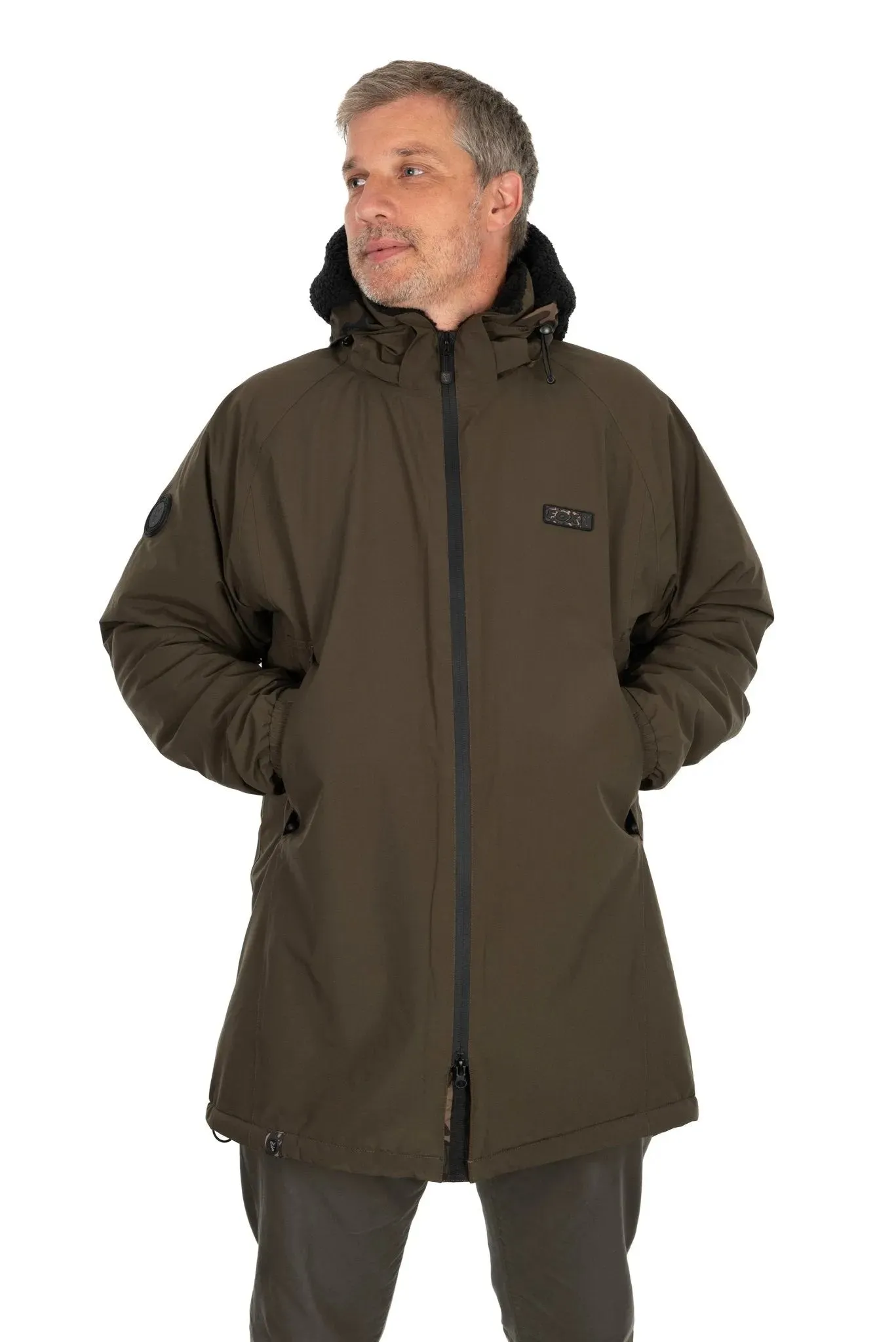 Fox Sherpa-Tec 3/4 Length Jacket Khaki