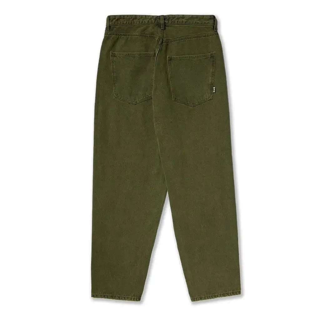 Huf Cromer Pant Washed Dried Herb