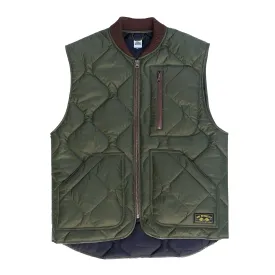 Humboldt Quilted Liner Vest - Olive