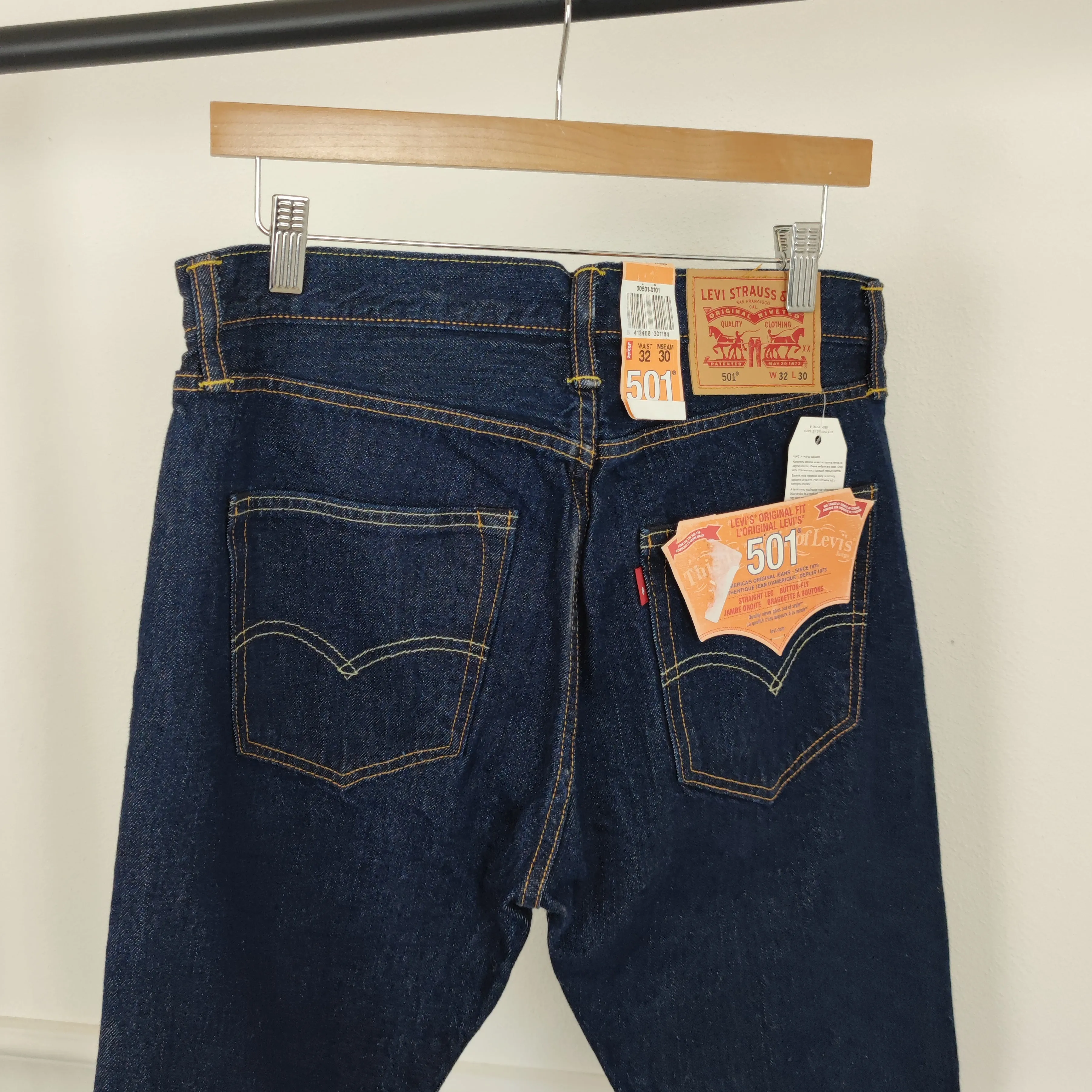 Jeans Levi's 501 blu scuro W32 L30