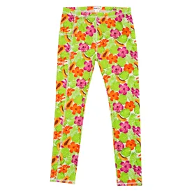 Kids Swim Pants | "Hibiscus"