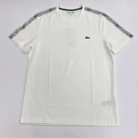 LACOSTE Regular Fit Logo Stripe T-Shirt