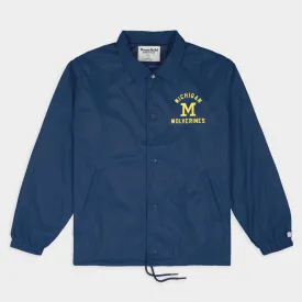 Michigan Wolverines Block "M" Coaches Jacket