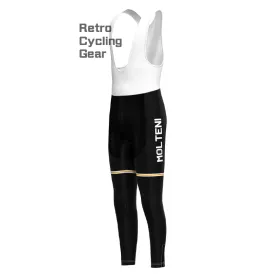 MOLTENI Black Retro Cycling Pants