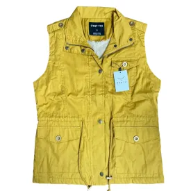 Mustard Fur Vest