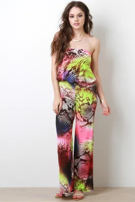 Neon Serpent Jumpsuit