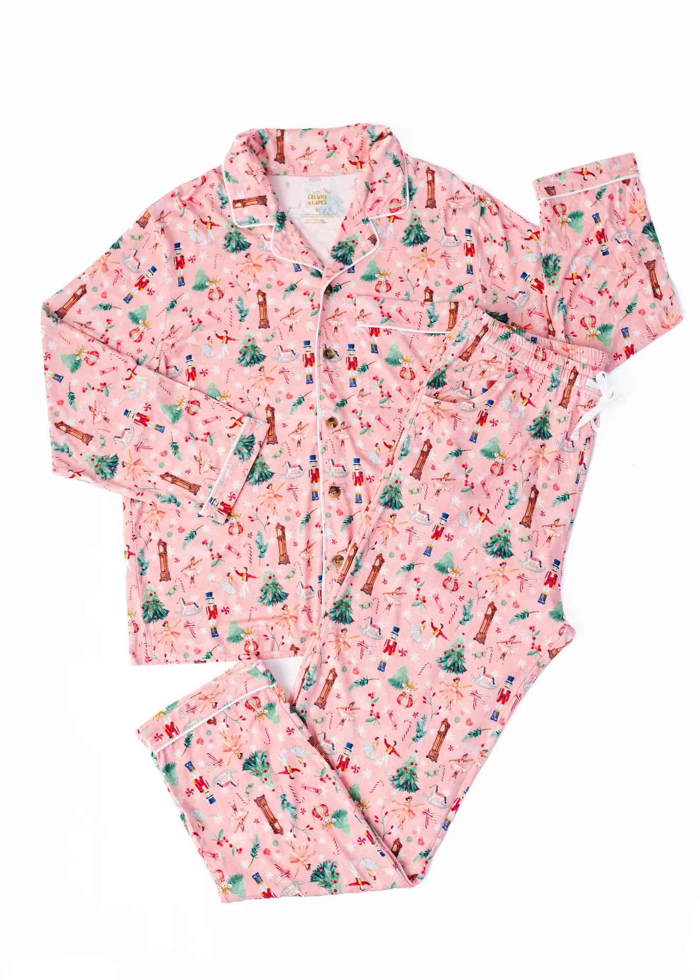 Nutcracker Christmas Bamboo Pajama Lounge Set