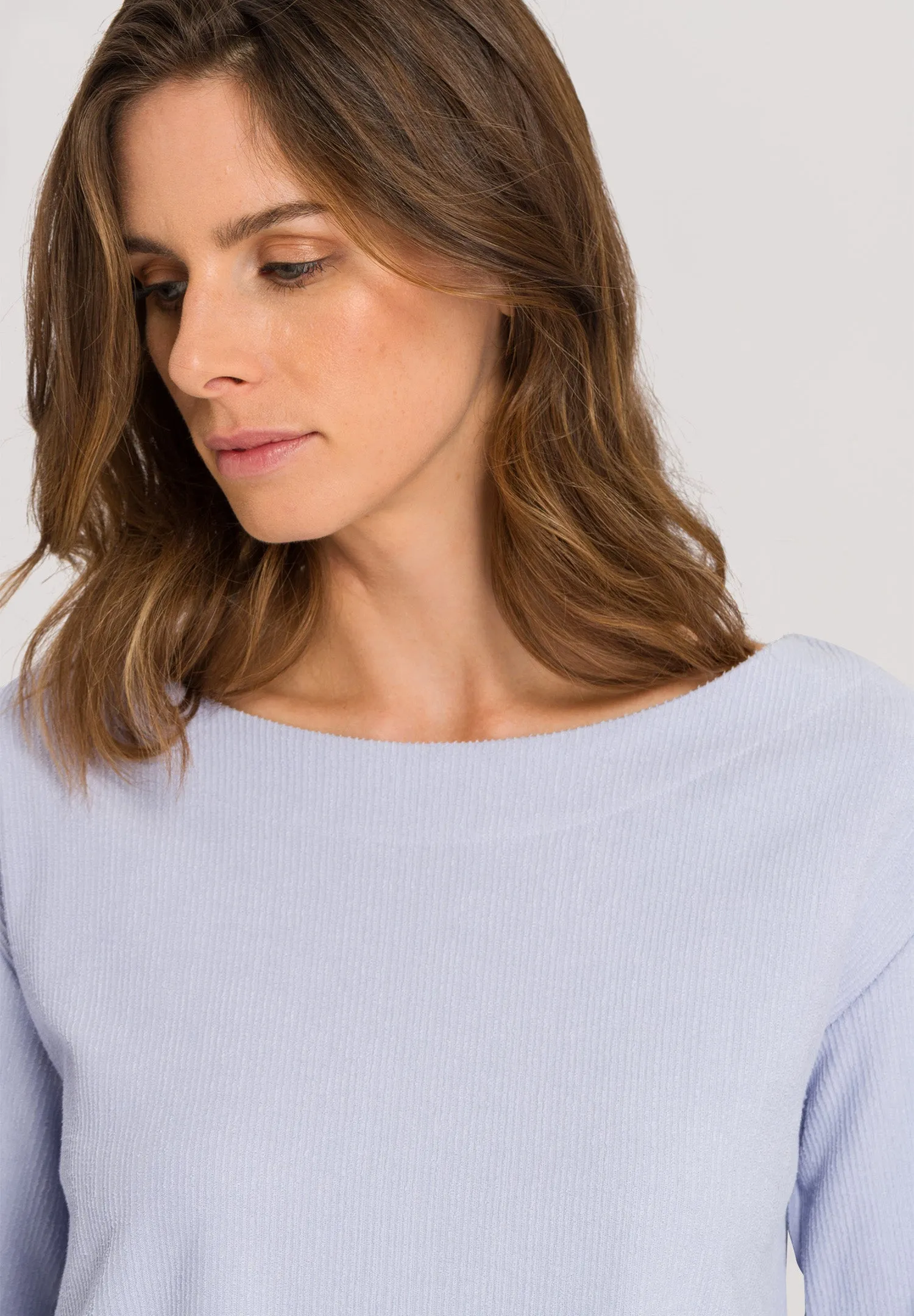 Pure Comfort Cotton Boat Neck Top | Fresh Air 78743-1497