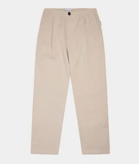 Relaxed Twill Pant - Stone