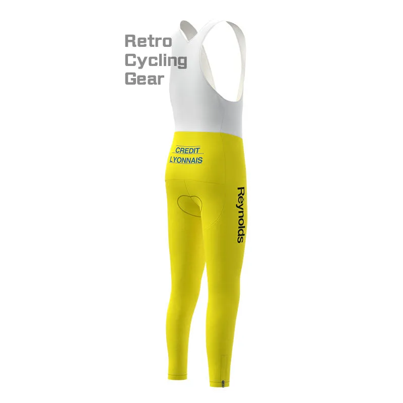 Reynolds Yellow Retro Cycling Pants