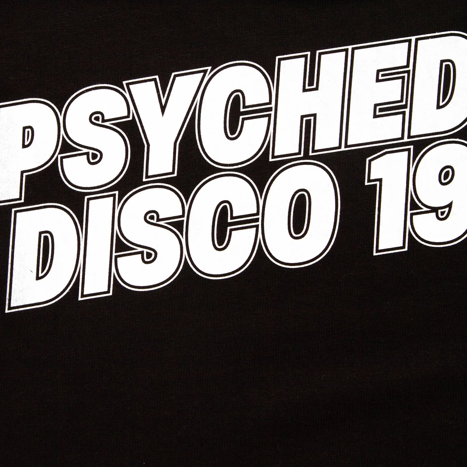 Sportif 1972 Psychedelic Disco Back Print - Tshirt - Black