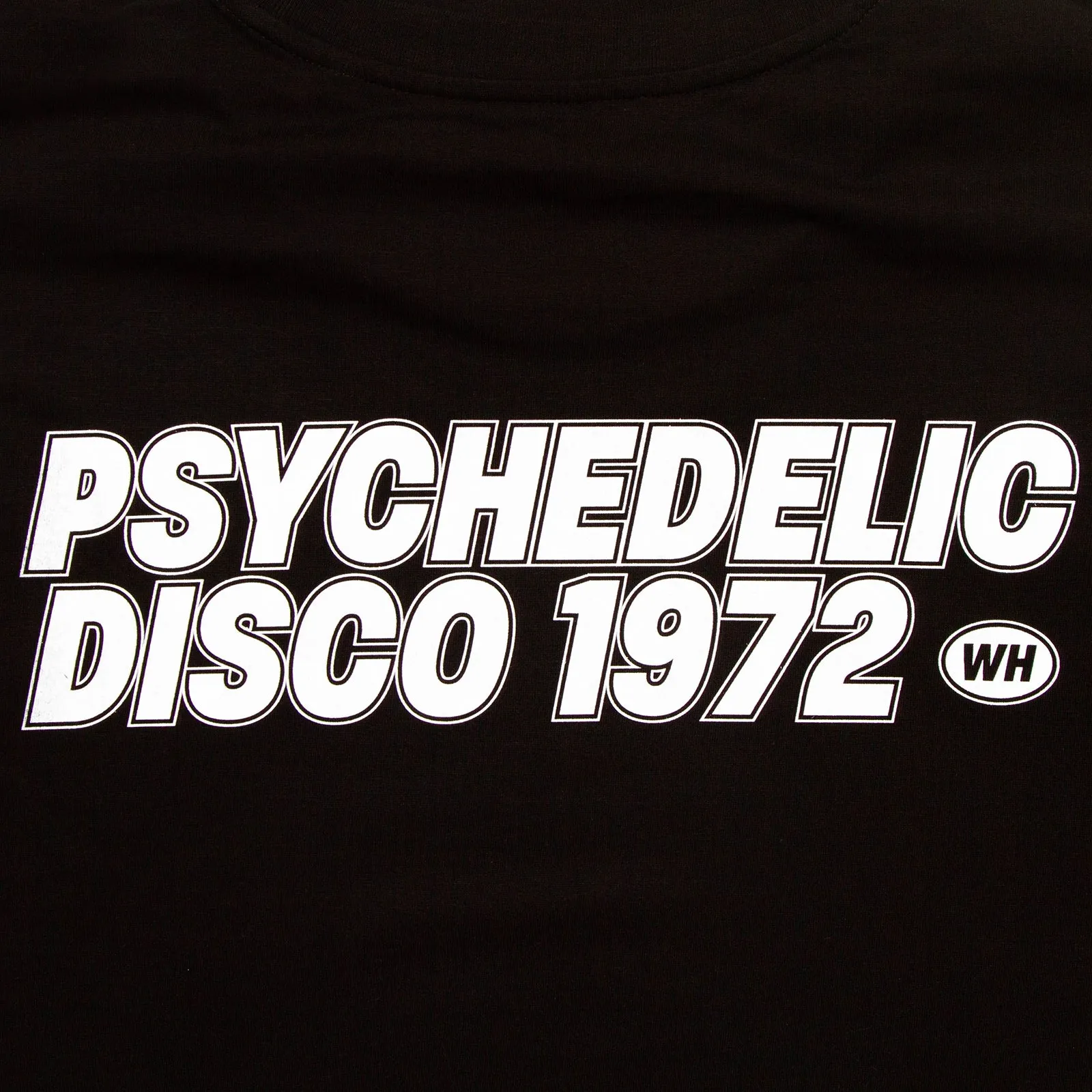 Sportif 1972 Psychedelic Disco Back Print - Tshirt - Black