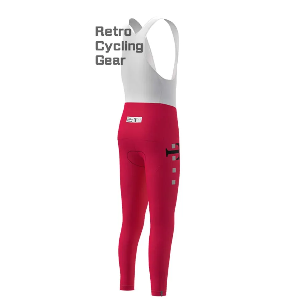 T Red Retro Bib Cycling Pants