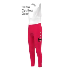 T Red Retro Bib Cycling Pants