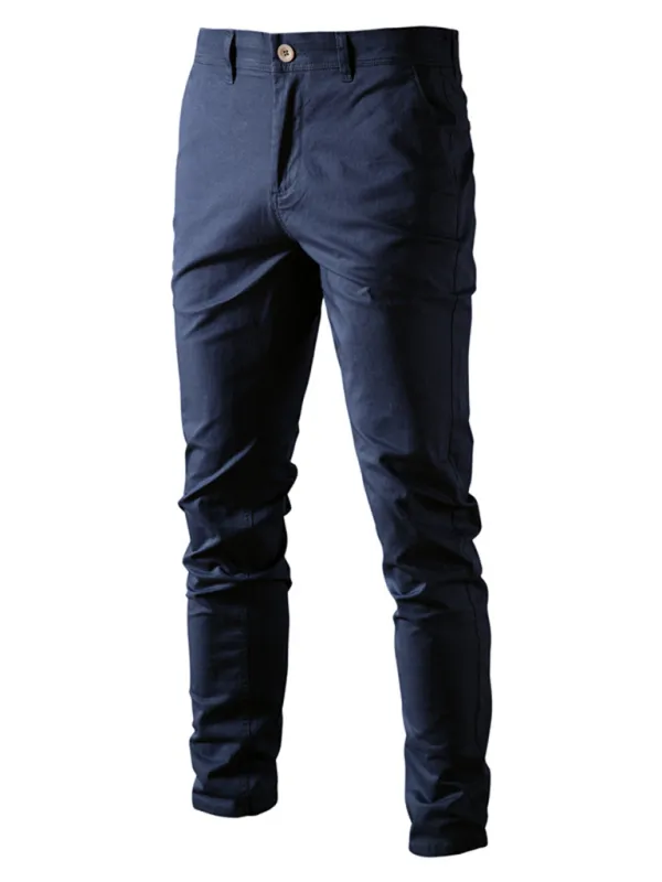 TEEK - Mens Casual Solid Color Pants