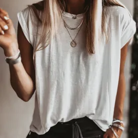 The perfect tee tank WHITE top