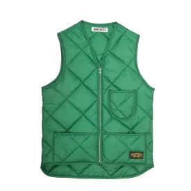 THE UNION QUILTED VEST - Green