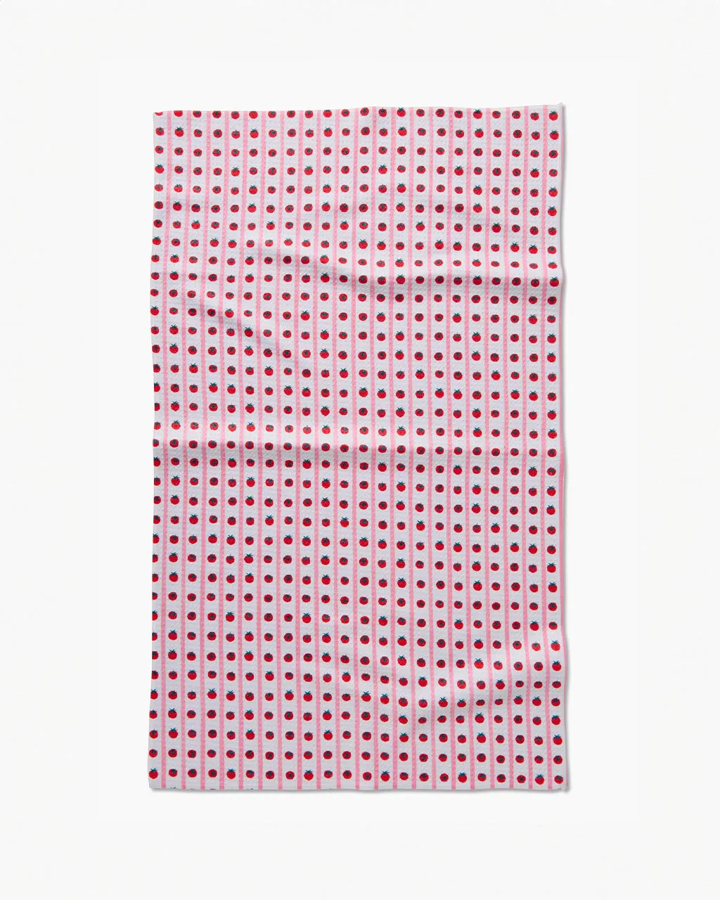 Tomato Stripes Tea Towel