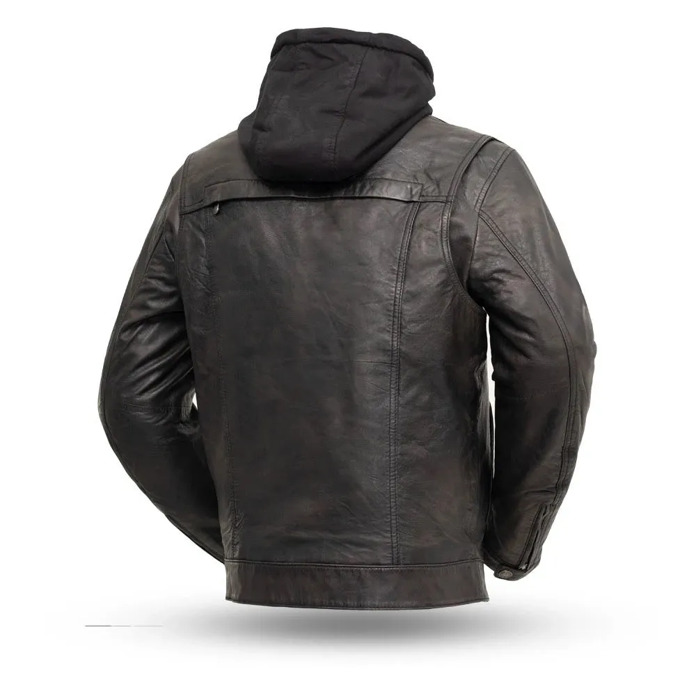 Vendetta - Men's Leather Motorcycle Jacket