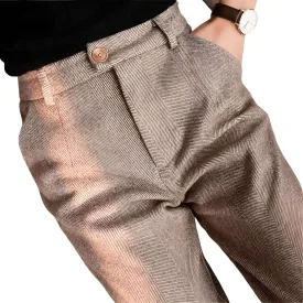 Women's Herringbone Pants