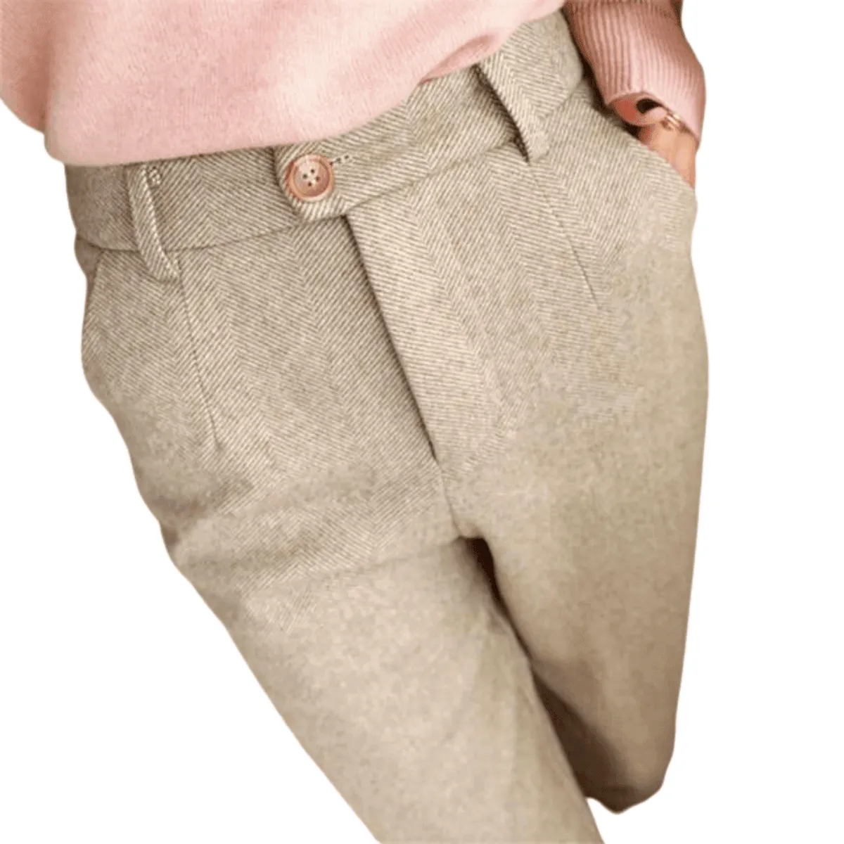 Women's Herringbone Pants